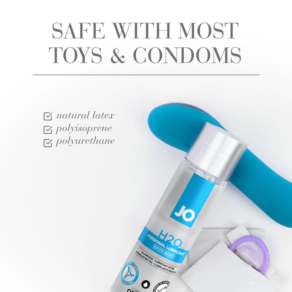 JO H2O Original Lube - 120 mL - Water Based Lubricant - 120 ml Bottle