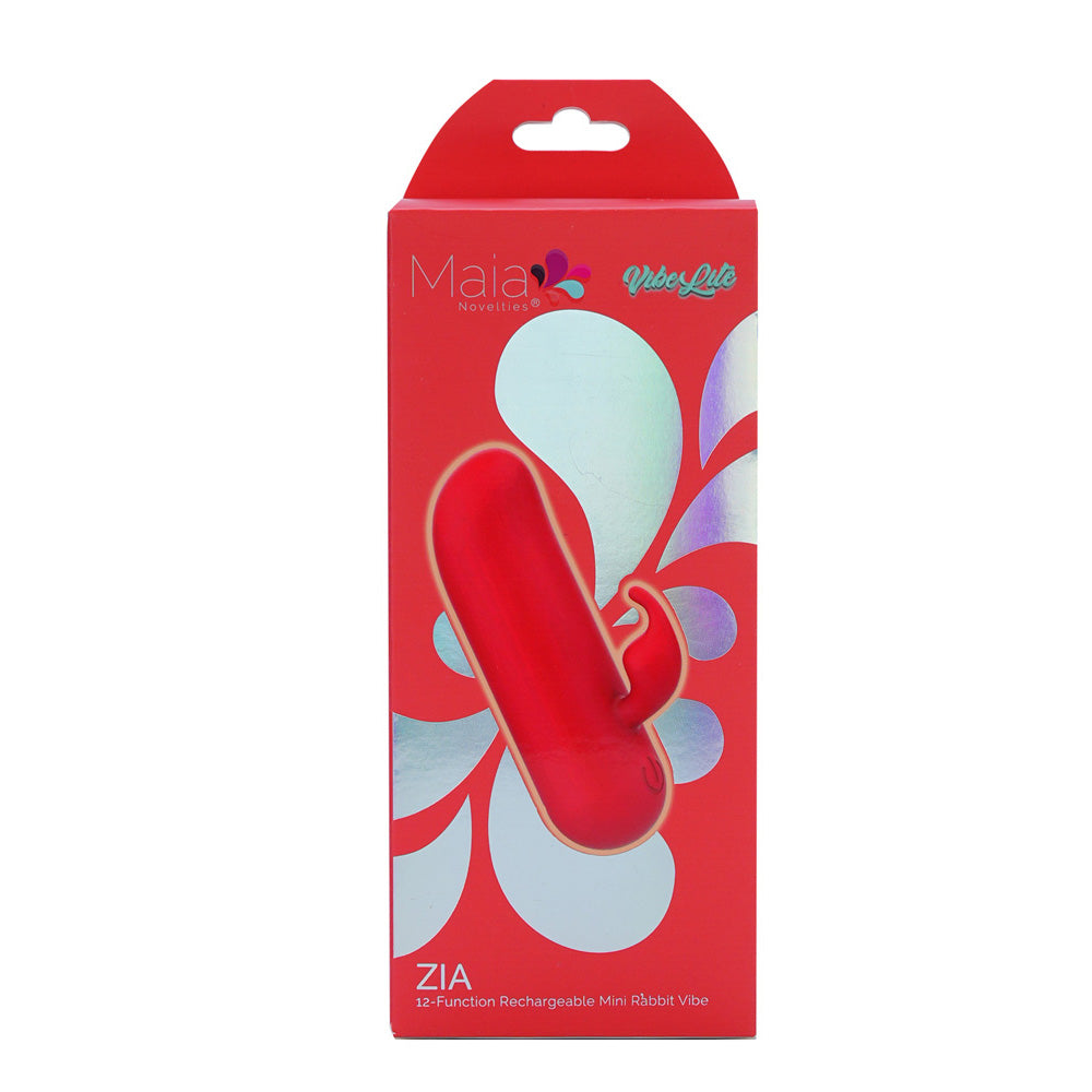 Maia ZIA - Red 7.6 cm USB Rechargeable Mini Bullet Rabbit