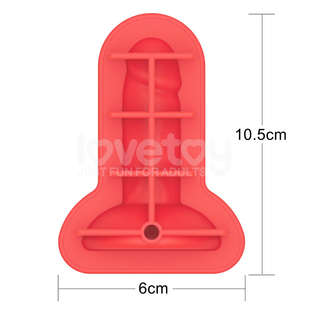 Jokes & Parties Mini Penis Silicone Ice Tray - Novelty Ice Tray