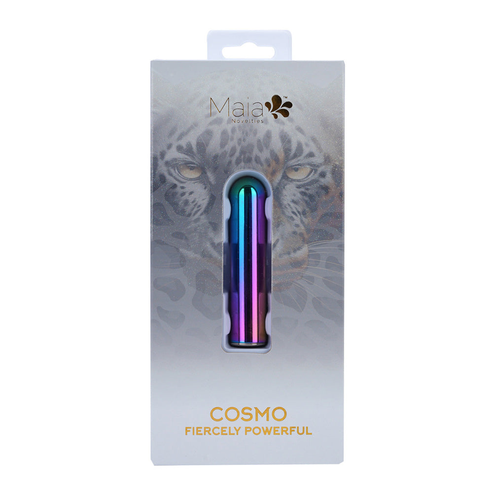 Maia COSMO - Metallic Coloured 8.9 cm USB Rechargeable Bullet