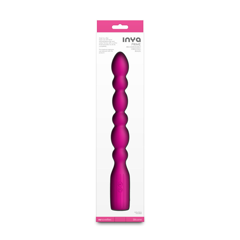 INYA Prime - Pink - Pink 28.8 cm USB Rechargeable Anal Vibrator