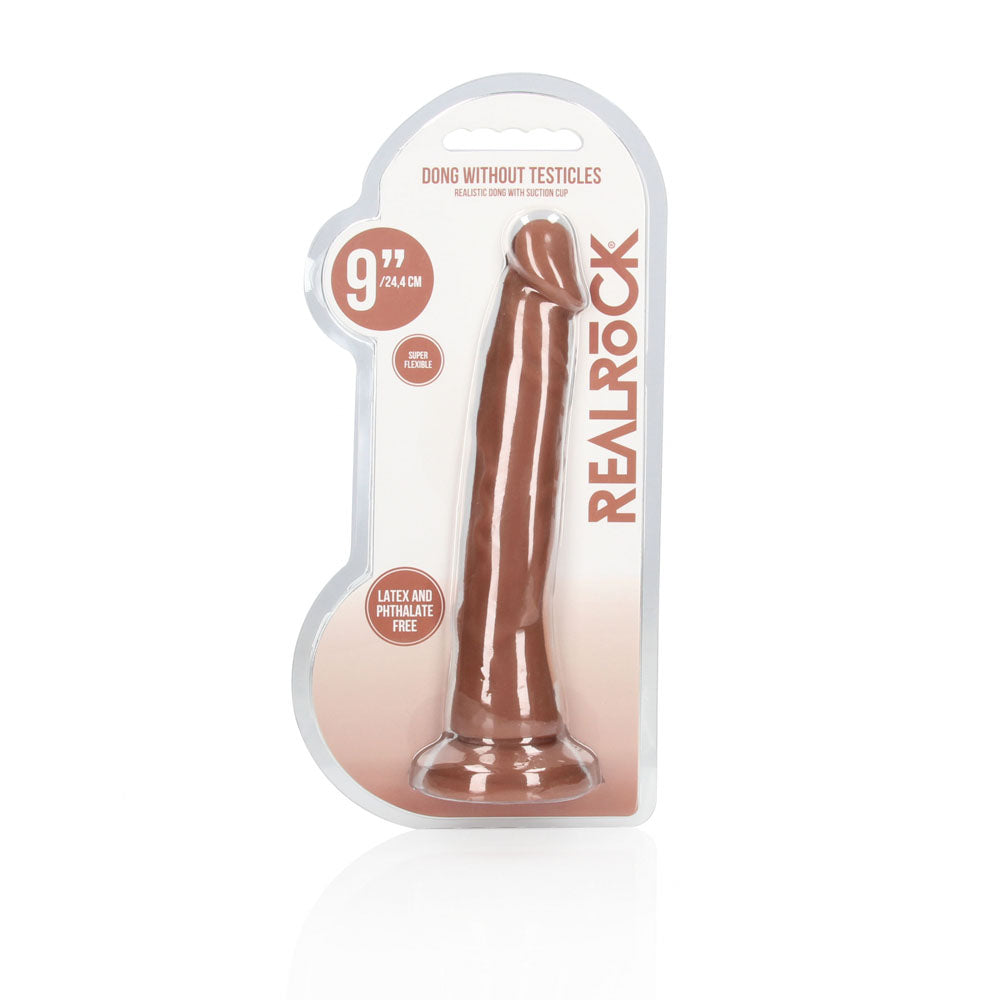 REALROCK 9'' Realistic Dildo - Tan - Tan 22.9 cm Dong