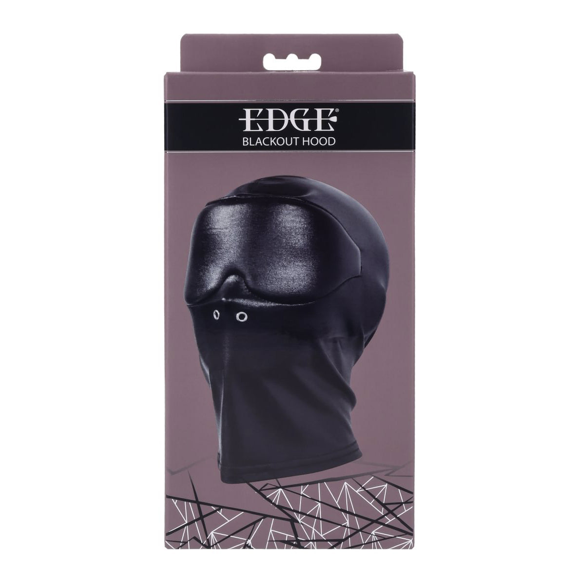 EDGE Blackout Hood - Black Hood Mask