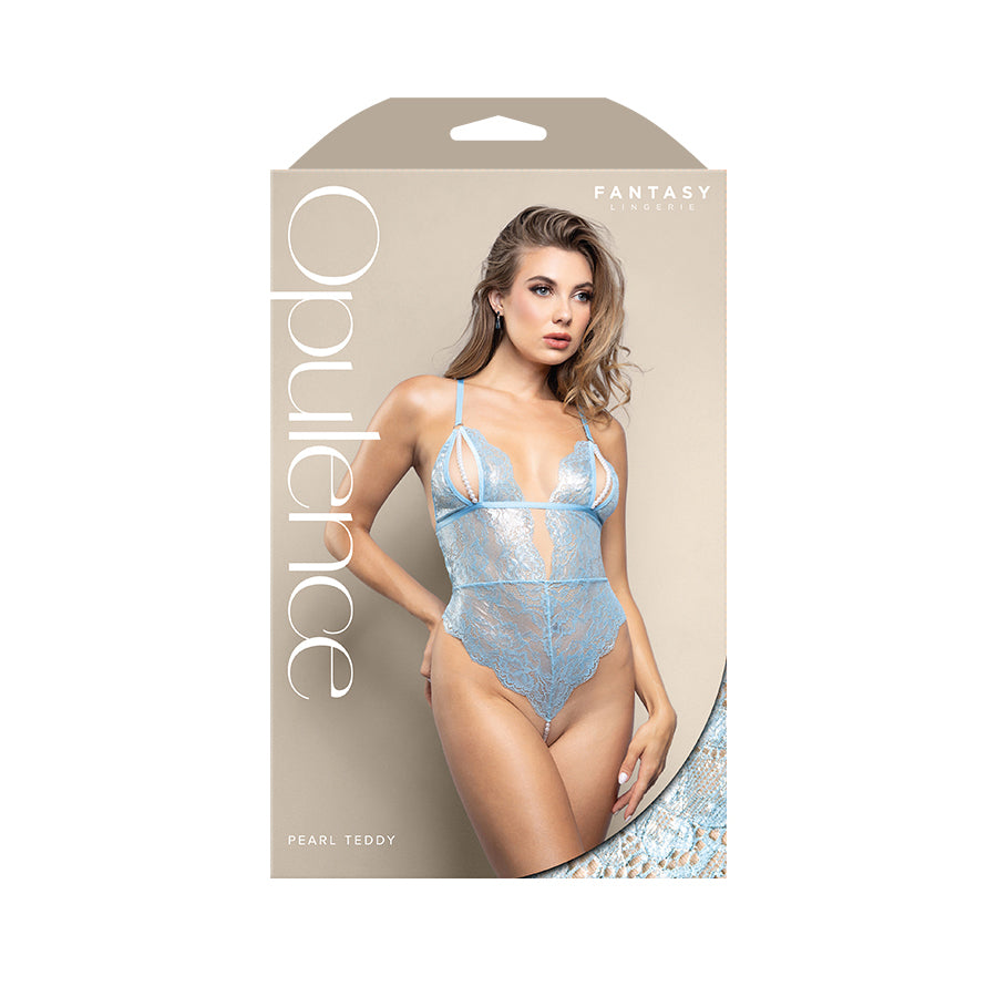 OPULENCE Pearl Teddy SM - Light Blue - S/M Size