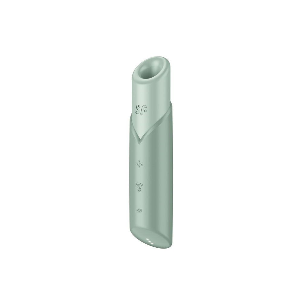 Satisfyer Naughty Kiss - Mint Green USB Rechargeable Air Pulse Stimulator