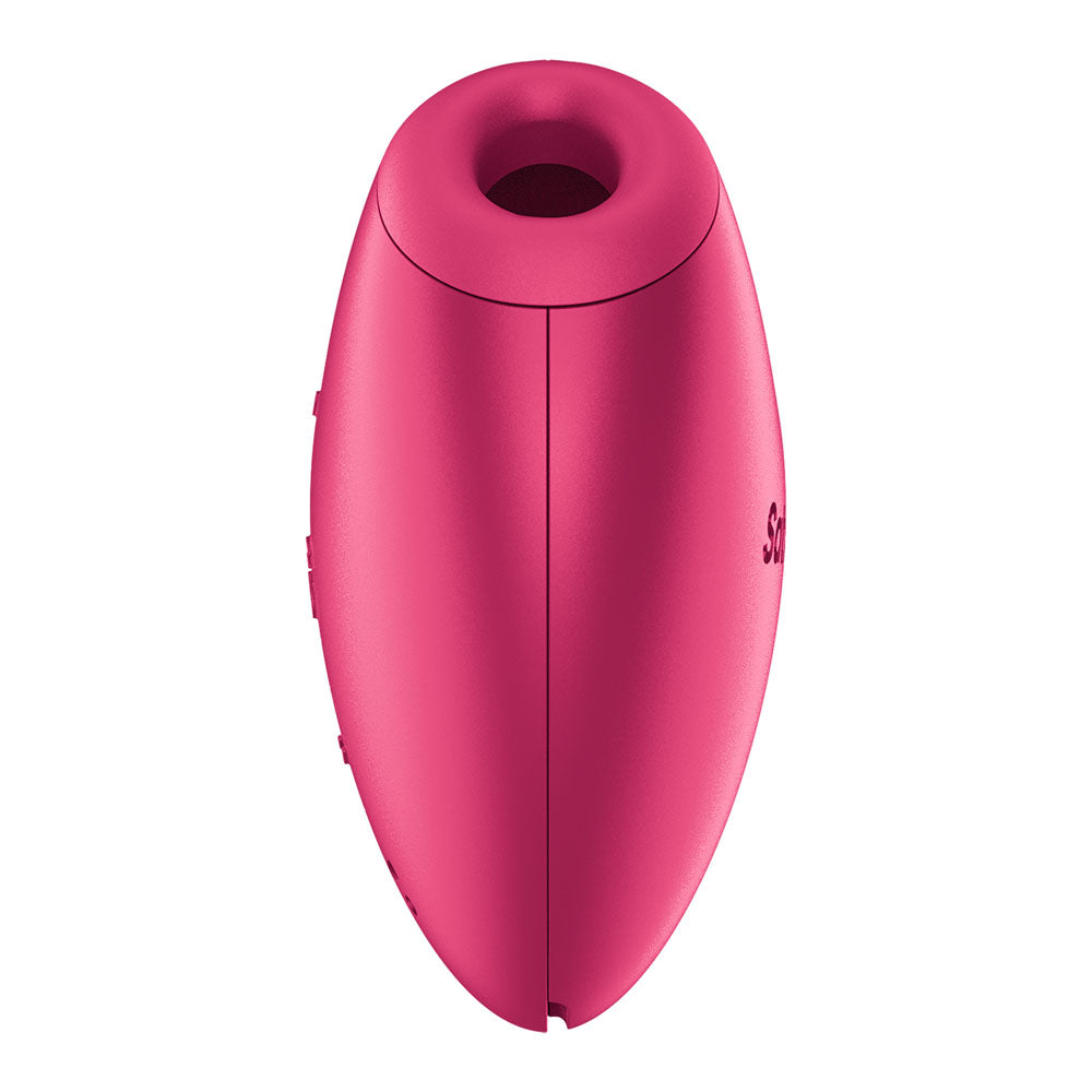 Satisfyer Cutie Heart - Battery Operated - Pink Air Pulsation Stimulator with Vibration