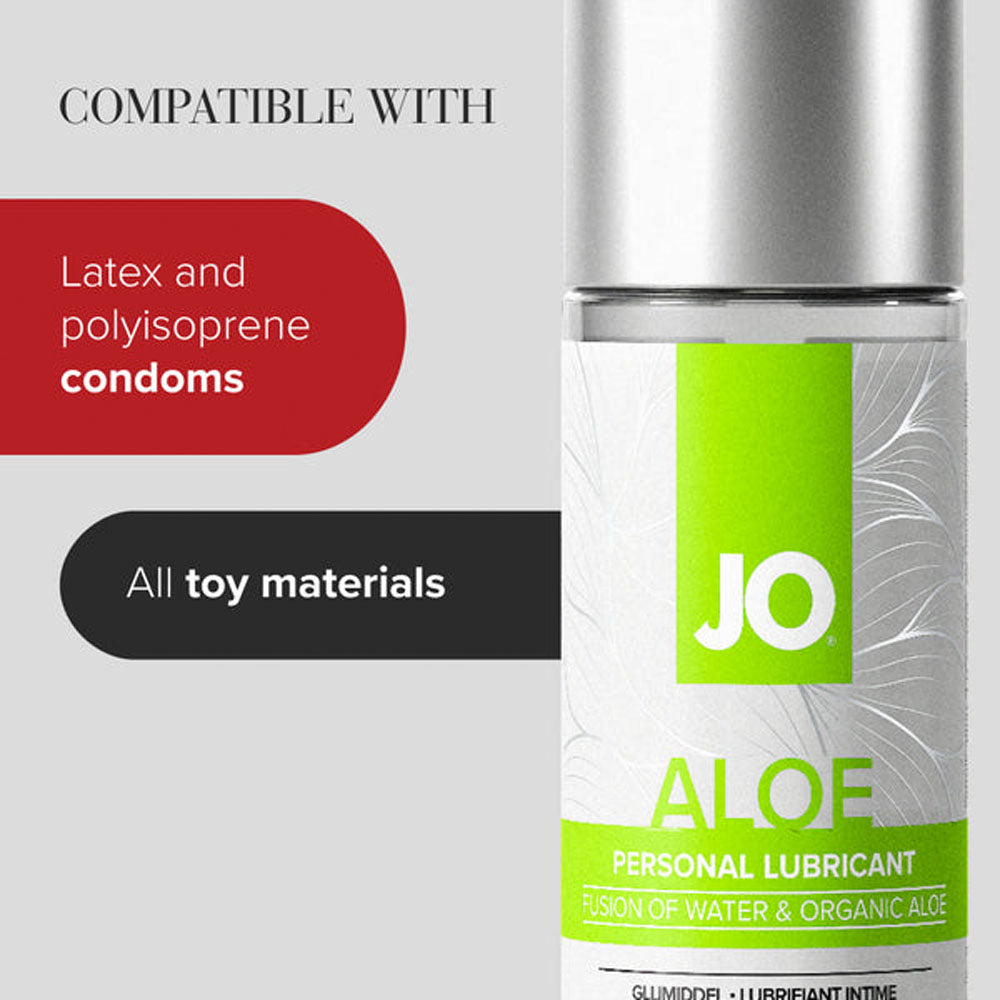 JO Aloe - 60ml - Water Based Lubricant with Aloe - 60 ml Bottle