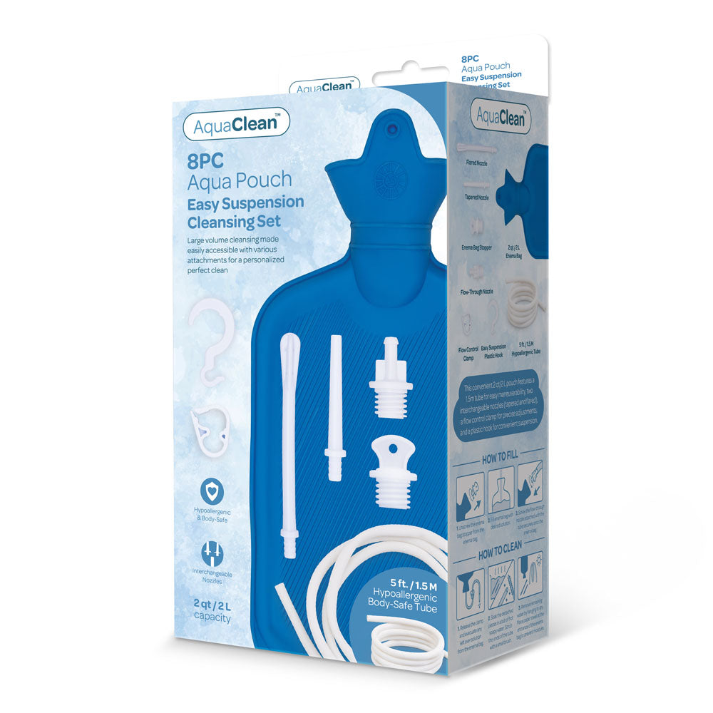 AquaClean 8PC Aqua Pouch - Easy Suspension Cleaning Set - 8 Piece Kit