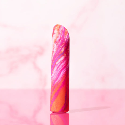 Limited Addiction Fiery - Power Vibe - Coral 10.2 cm USB Rechargeable Bullet