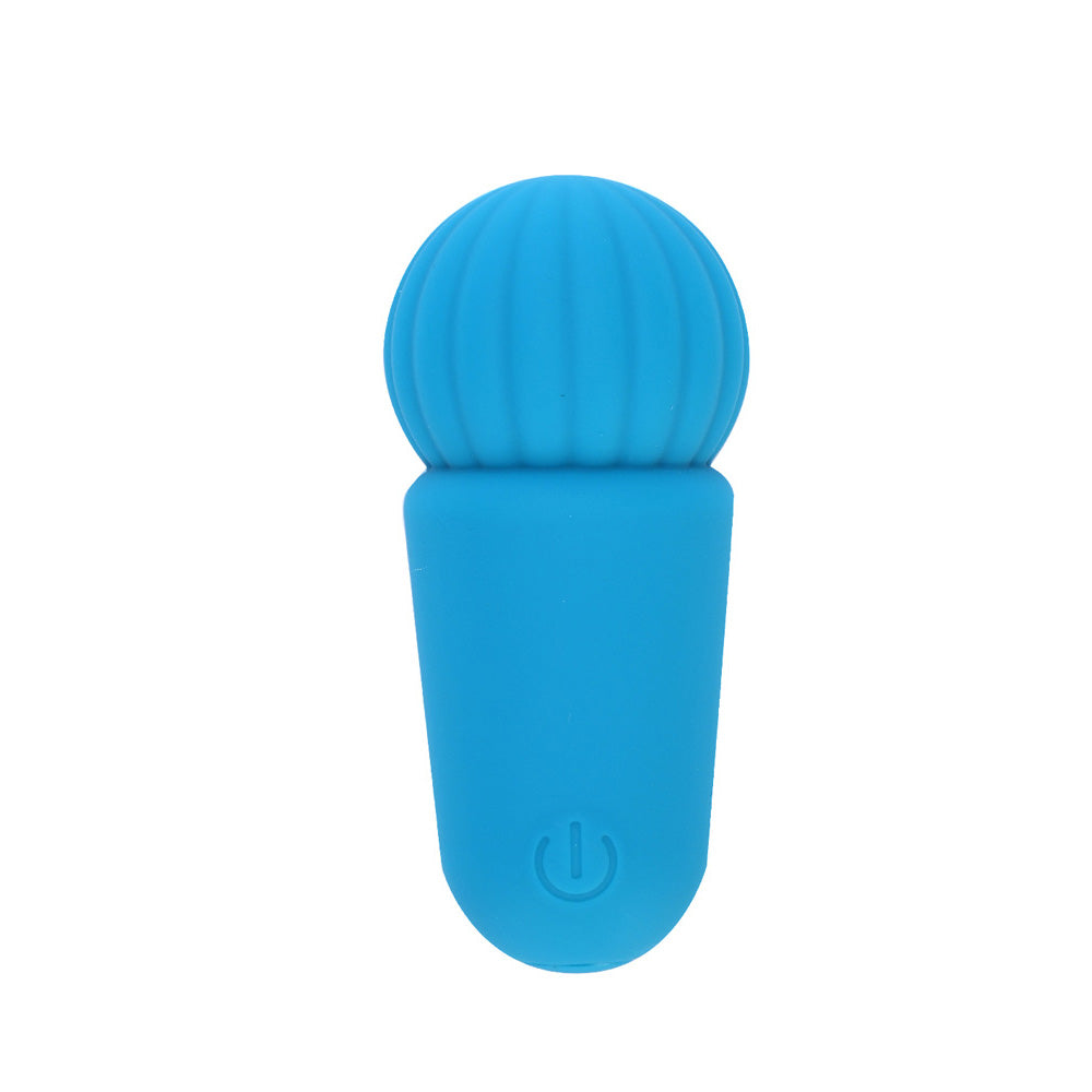 Maia INDI - Blue 7.6 cm USB Rechargeable Mini Vibrating Wand