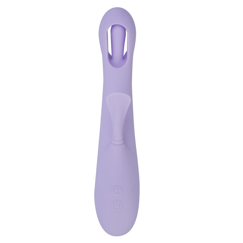 Maia CHARLI - Lavender 22.9 cm USB Rechargeable Flapping & Tapping Rabbit Vibrator