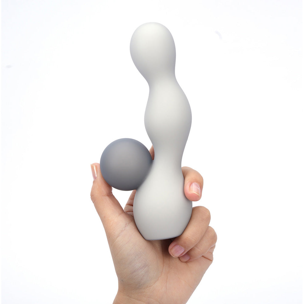Maia PRESLEY - Grey 15.2 cm USB Rechargeable Rabbit Vibrator