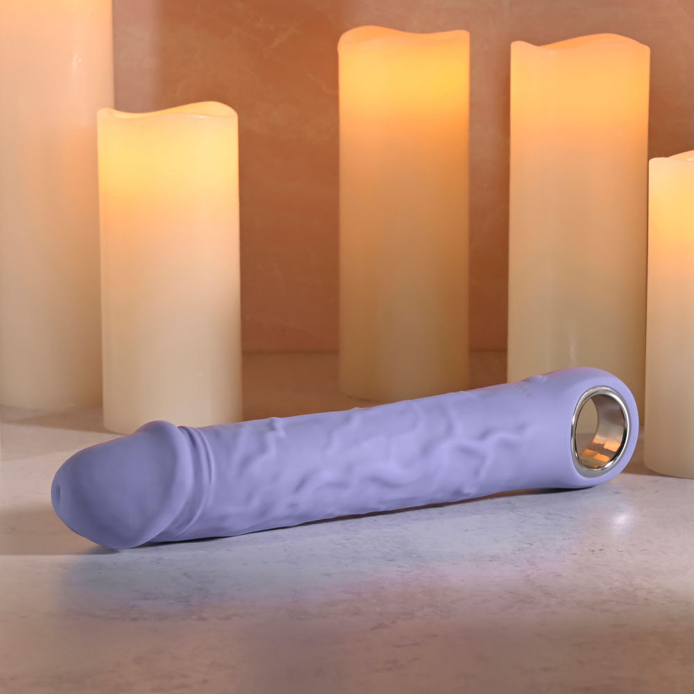 Evolved LARGE PURPLE FANTASY - Purple 21.8 cm USB Rechargeable Vibrator