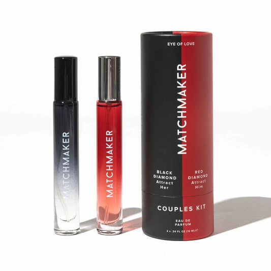 Eye of Love Matchmaker Couples Kit Pheromone Parfums - His and Hers Pheromone Parfum - 2 x 10ml Sprays