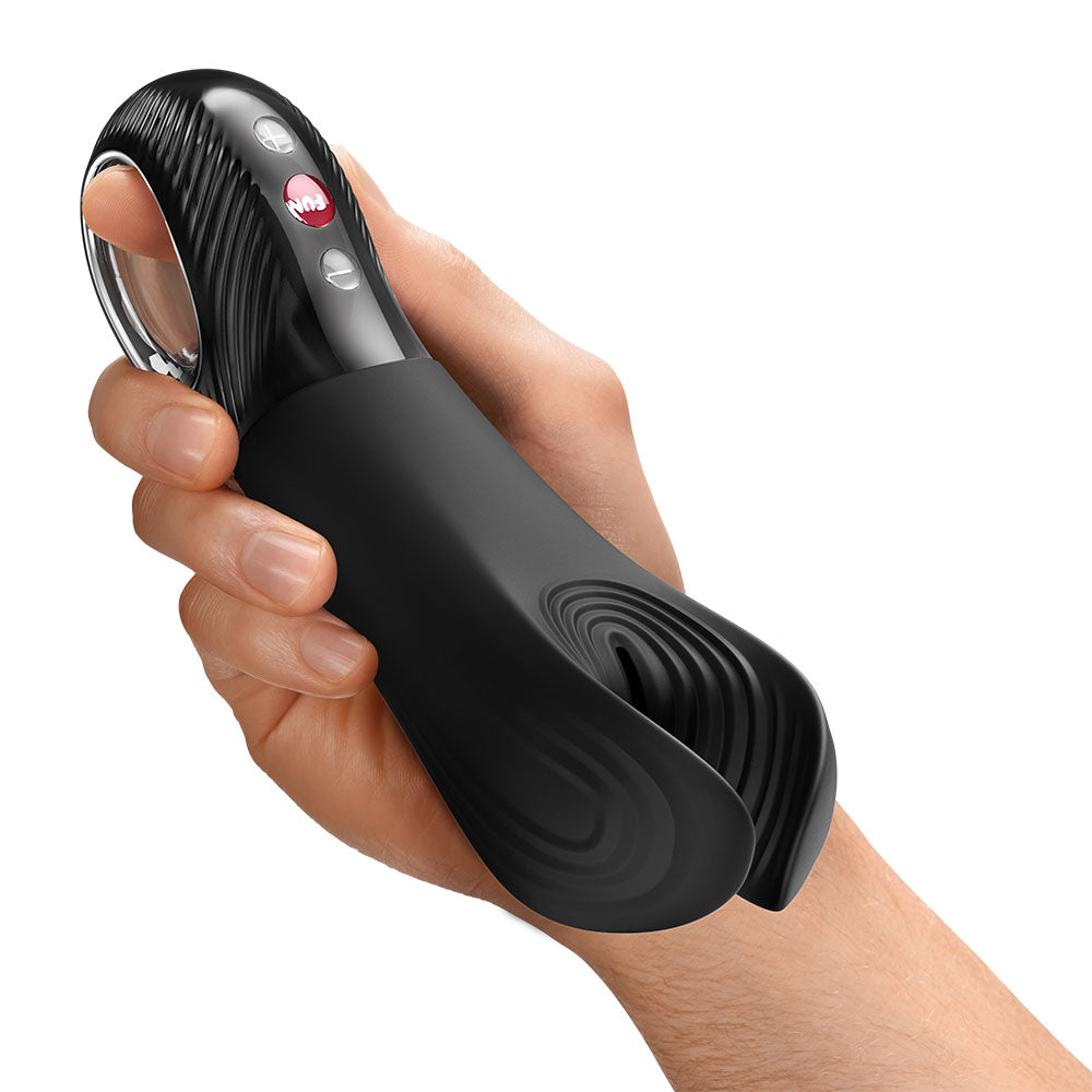 Fun Factory MANTA Black - USB-C Rechargeable Unisex Vibrator