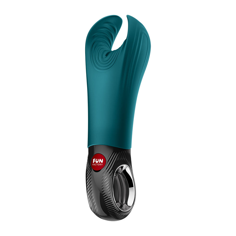 Fun Factory MANTA Bottle Green - USB-C Rechargeable Unisex Vibrator
