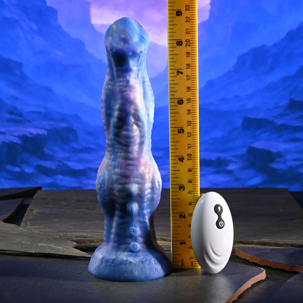 Gender X WILDEST DREAMS - USB Rechargeable Vibrating and Thrusting Fantasy Dildo with Wireless Remote