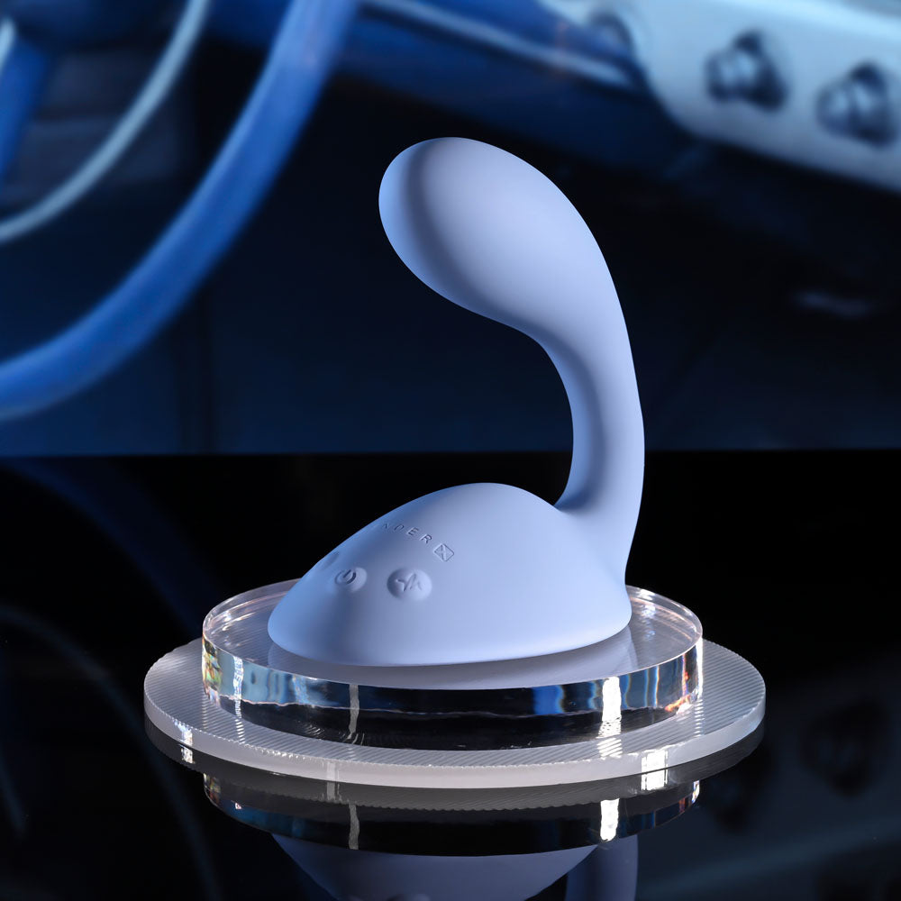Gender X SHIFTING GEARS - Blue USB Rechargeable Vibrating Grinding Pad