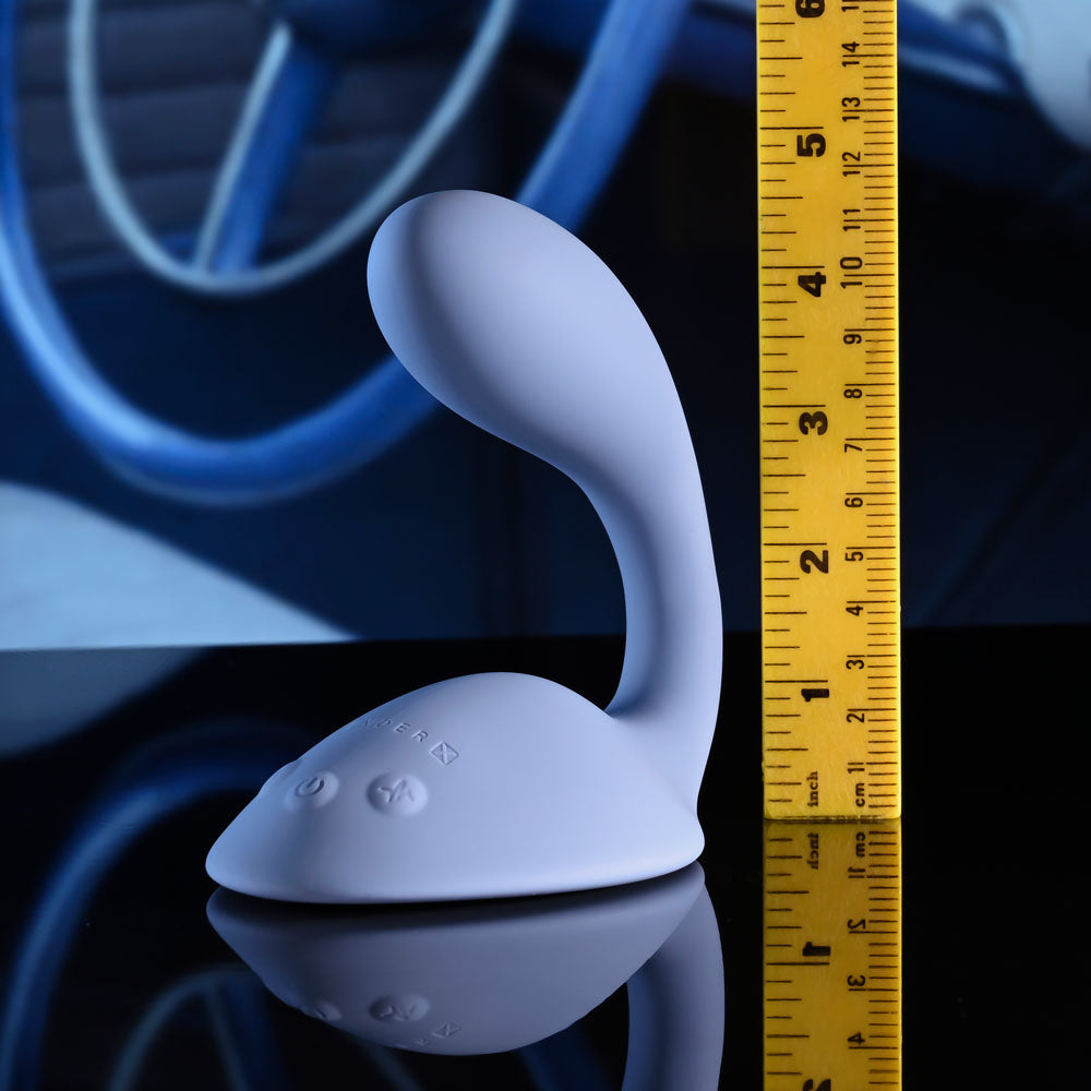 Gender X SHIFTING GEARS - Blue USB Rechargeable Vibrating Grinding Pad
