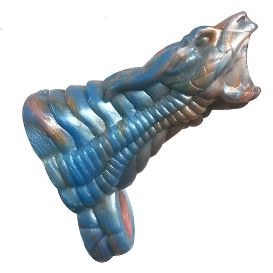Alien Nation - Gila - Blue/Gold 14 cm Penis Sheath