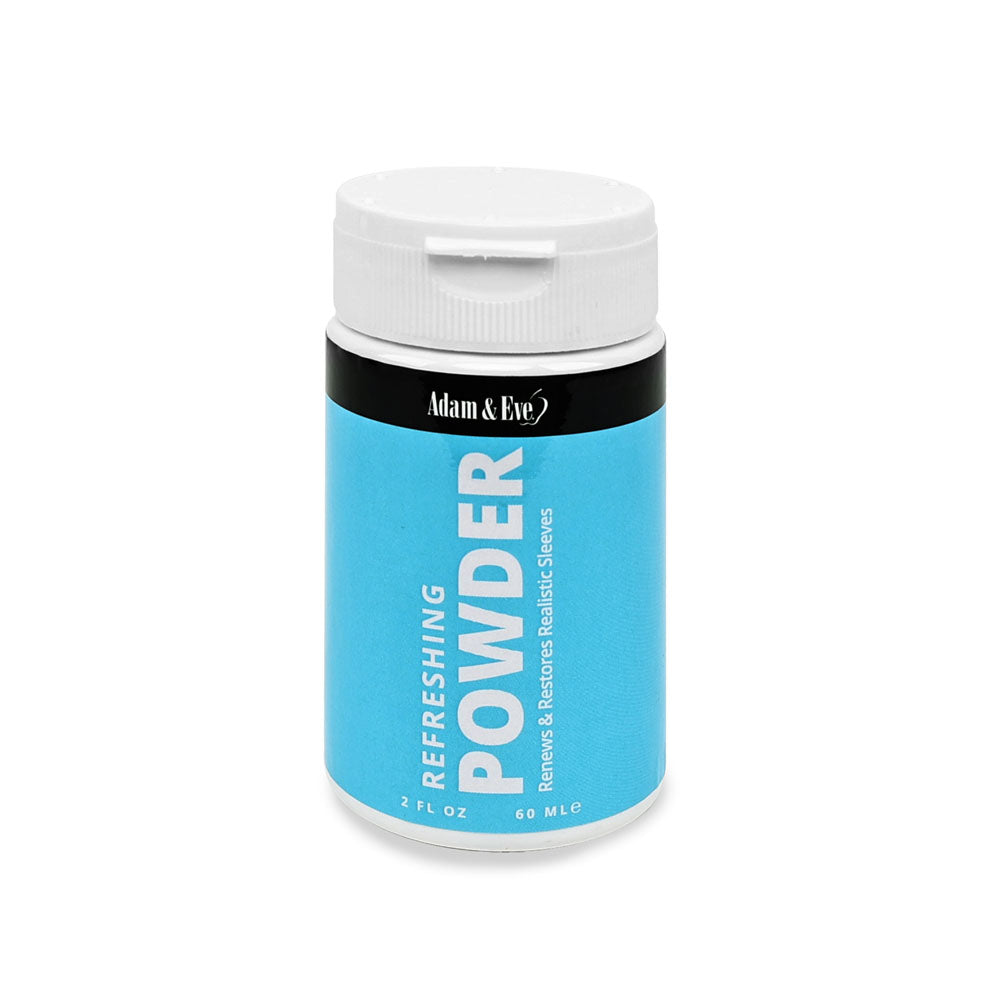 Adam & Eve REFRESHING POWDER - 60 ml - Refreshing Powder for Realistic Toys - 60 ml