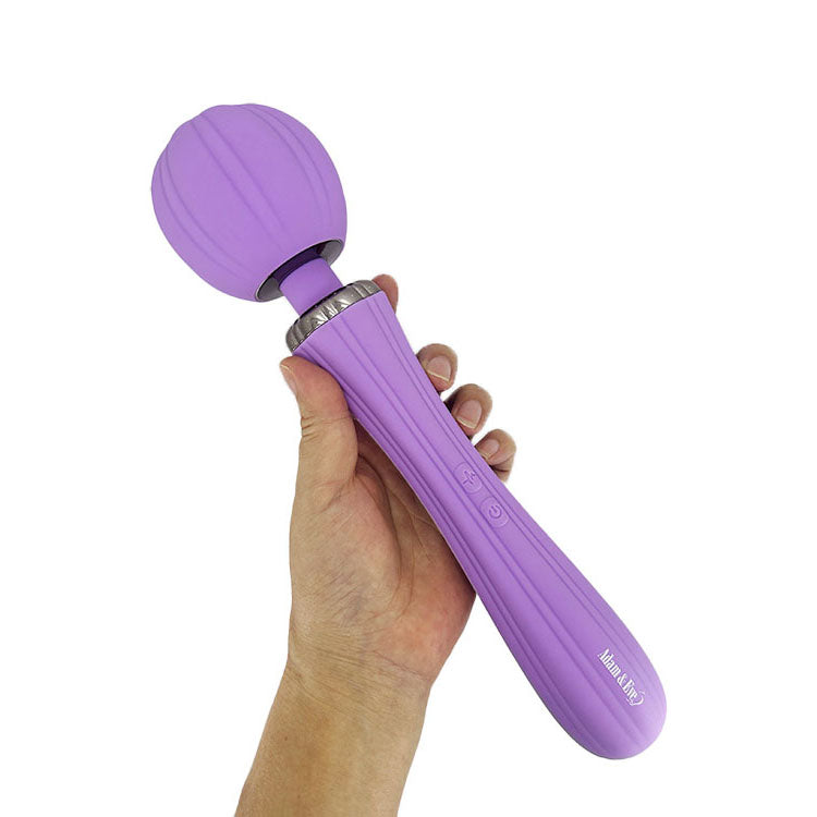 Adam & Eve HER MAJESTY - Purple 29 cm USB Rechargeable Vibrating Massager Wand