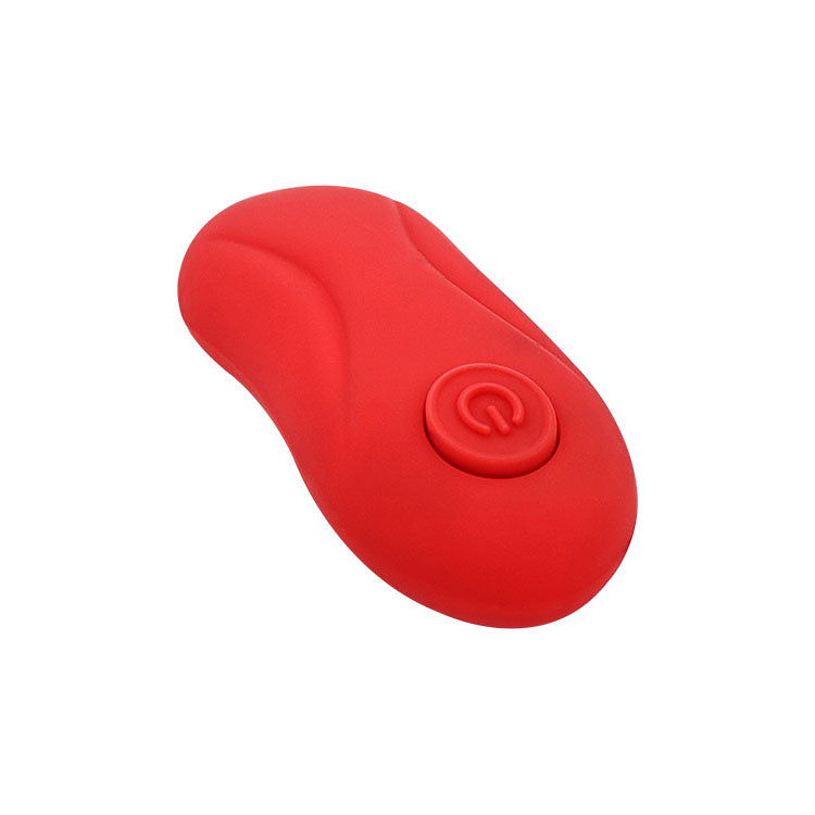 Adam & Eve THE ROSEBUD - Red 10.2 cm USB Rechargeable Vibrating Butt Plug with Remote