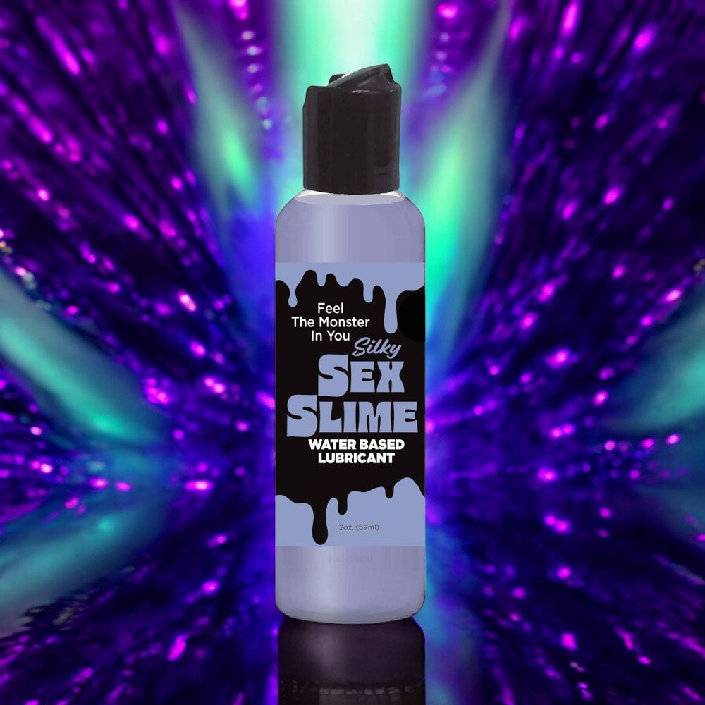 Sex Slime Cum Style Creature Lube - Purple 60 ml - Purple Cum Style Water Based Lubricant - 60 ml Bottle