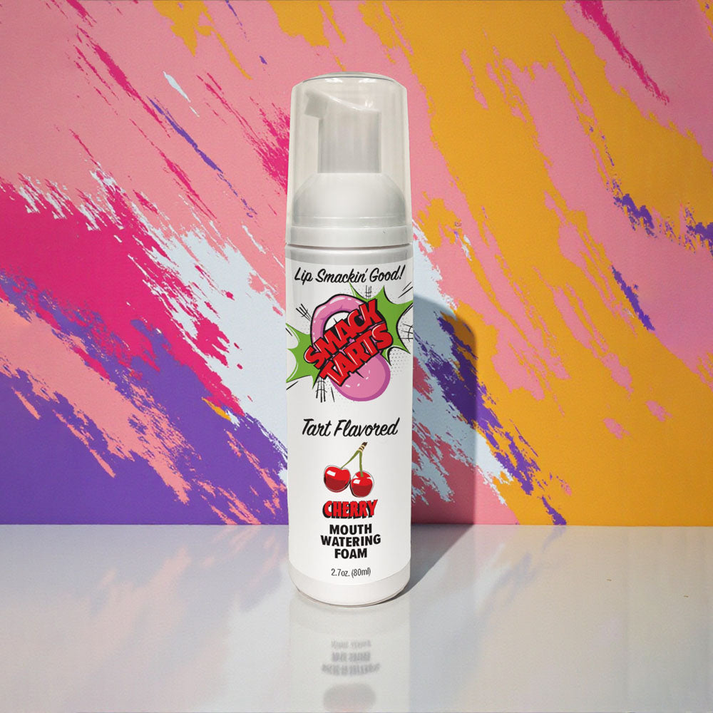Smack Tarts Mouthwatering Foam - Cherry - Sour Cherry Flavoured - 80 ml Bottle