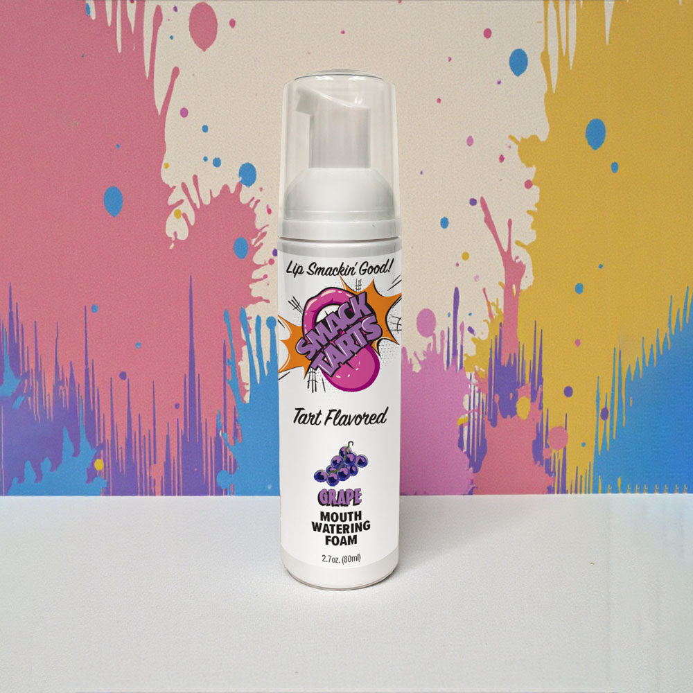 Smack Tarts Mouthwatering Foam - Grape - Sour Grape Flavoured - 80 ml Bottle