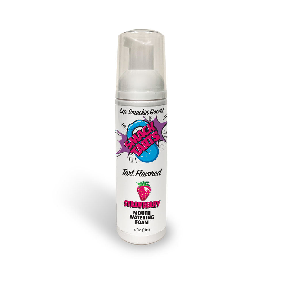 Smack Tarts Mouthwatering Foam - Strawberry - Sour Strawberry Flavoured - 80 ml Bottle