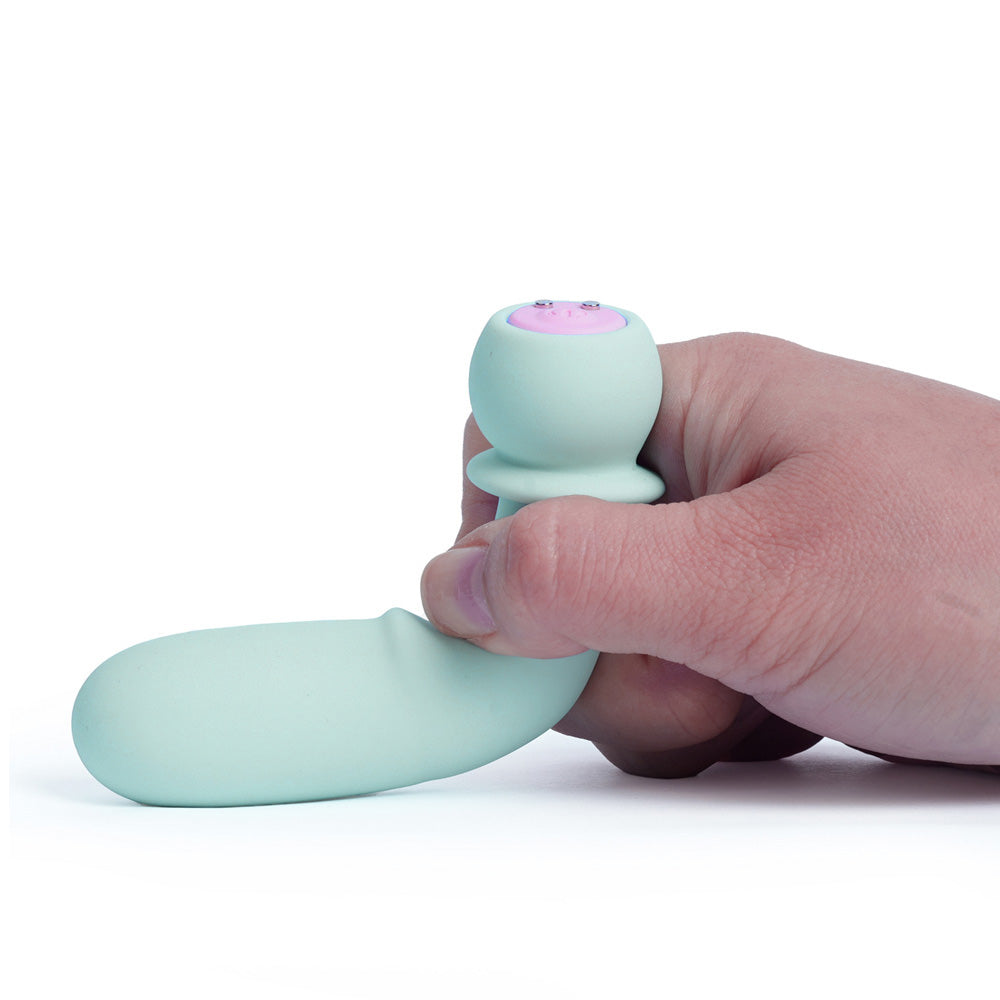 Maia SYMBA - Teal - Teal 10.8 cm USB Rechargeable Powerful Bullet