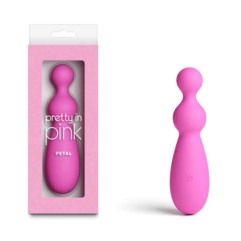 Pretty in Pink Petal - Pink - Pink 15.5 cm USB Rechargeable Vibrator