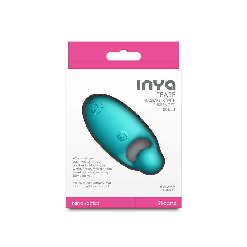 INYA Tease - Teal - Teal USB Rechargeable Finger Stimulator