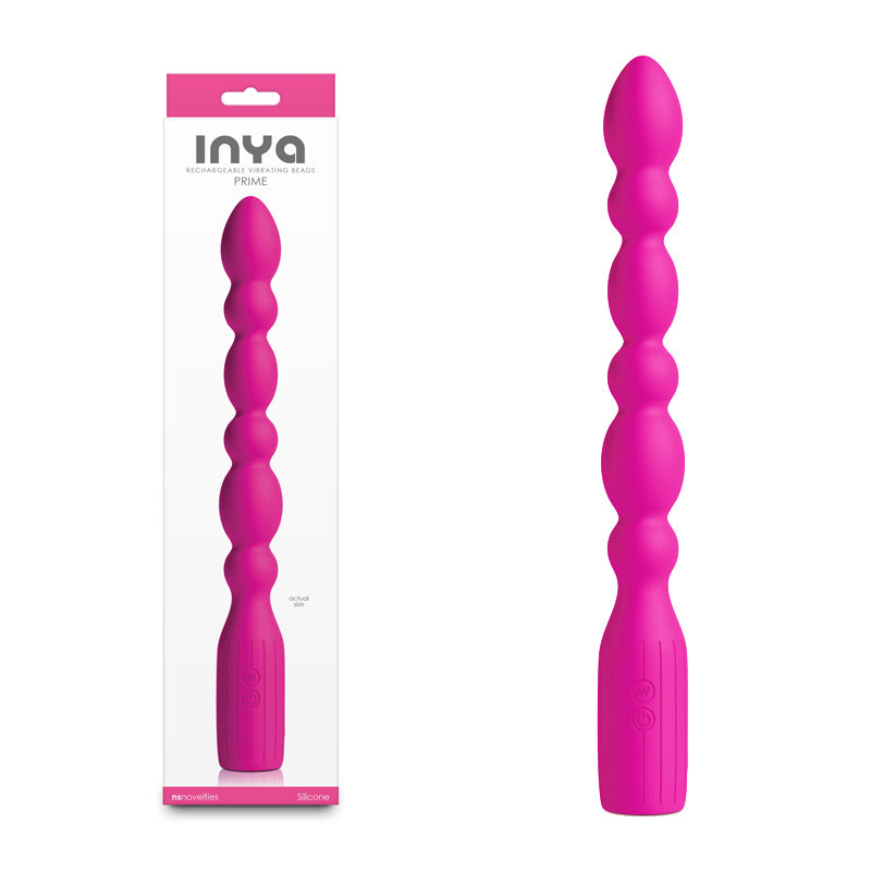 INYA Prime - Pink - Pink 28.8 cm USB Rechargeable Anal Vibrator
