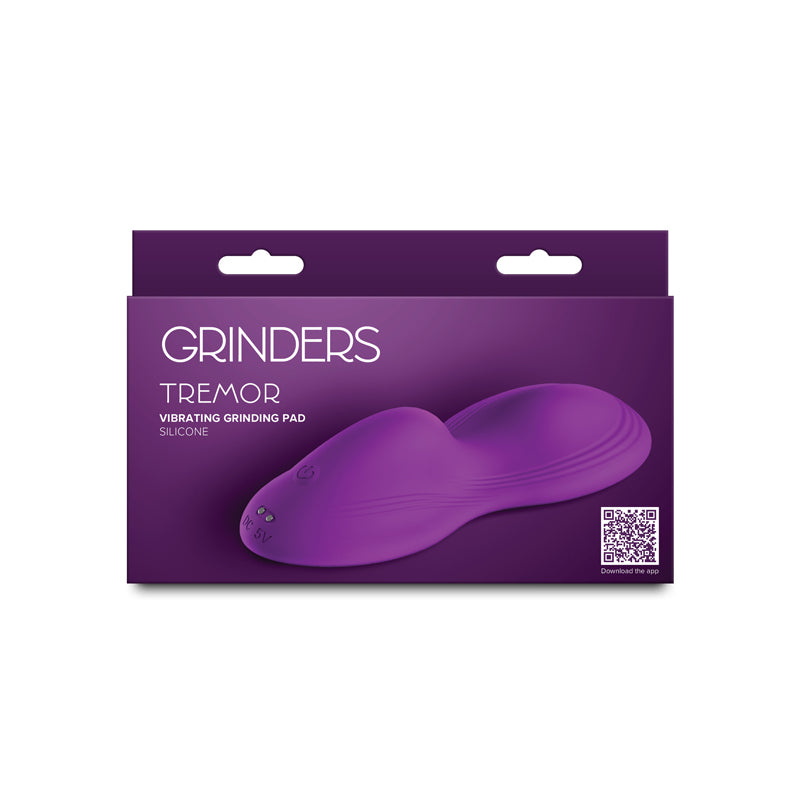 Grinders Tremor - Violet - Violet USB Rechargeable Vibrating Grinder Pad
