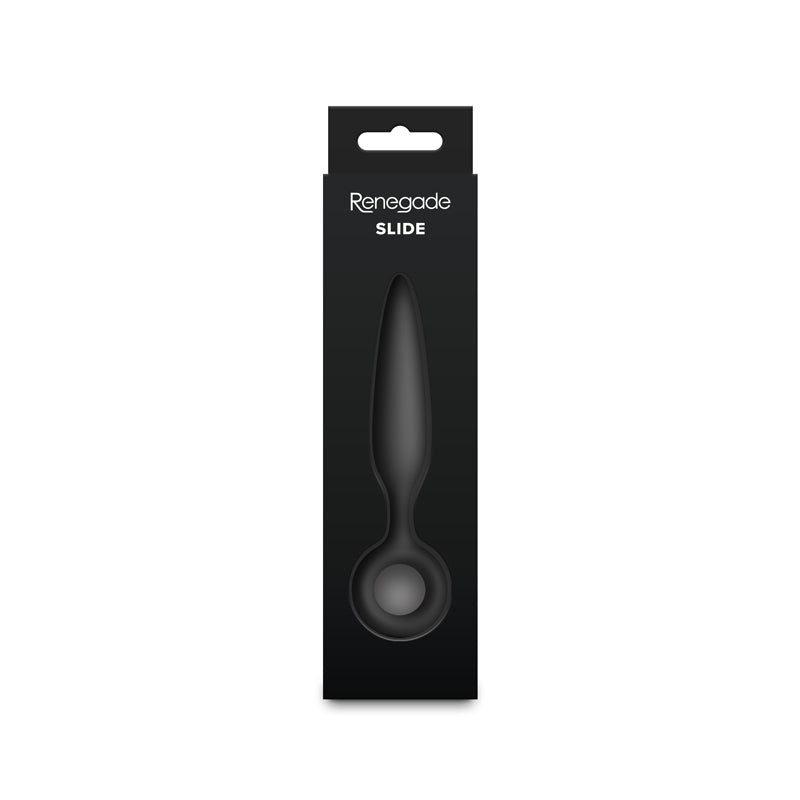 Renegade Slide - Black - Black 12.7 cm Anal Plug