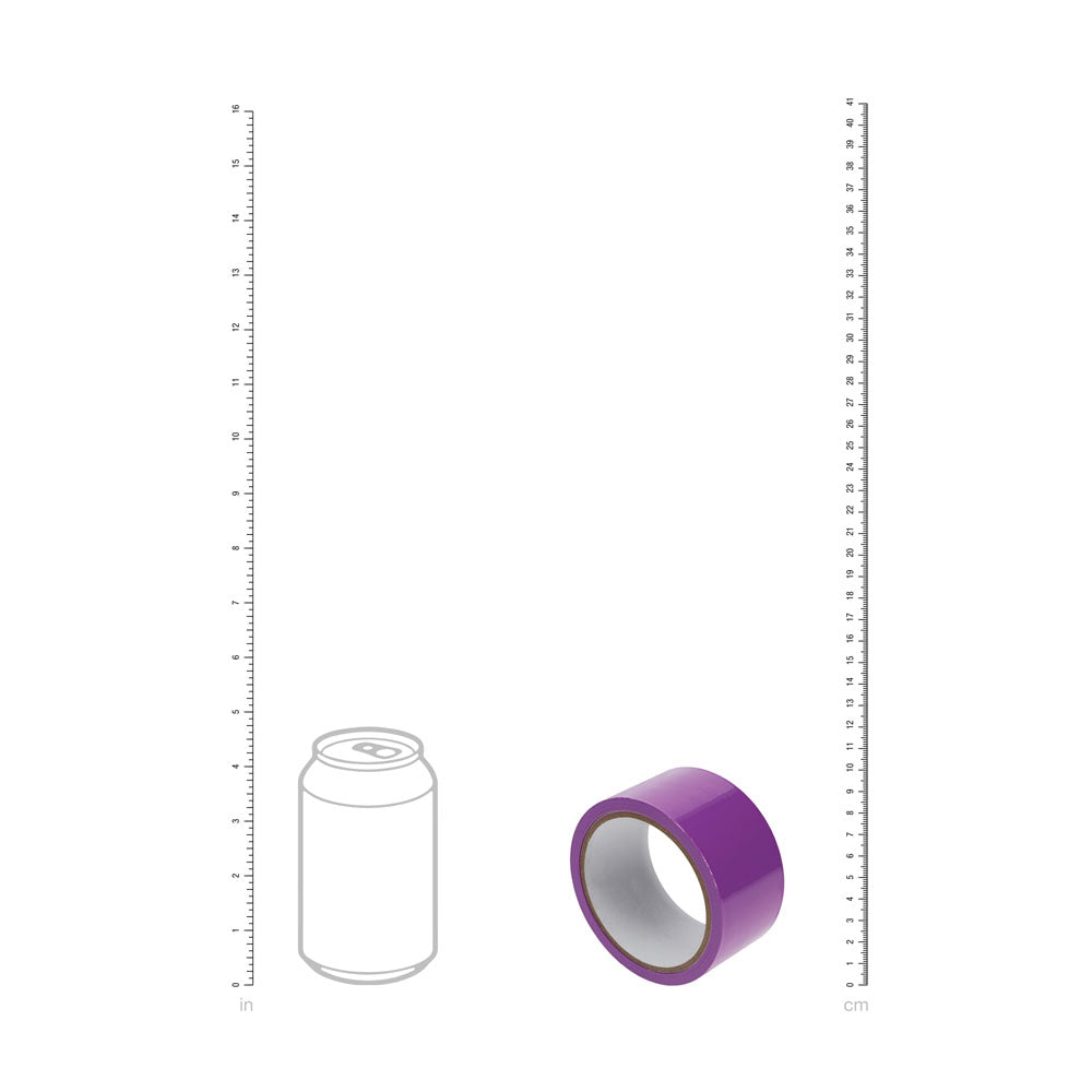 OUCH! PVC Non-Stick Tape - Purple - Purple Bondage Tape - 20 metre Length