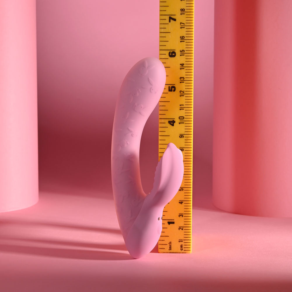 Playboy Pleasure RABBIT PARTY - Pink 15.2 cm USB Rechargeable Rabbit Vibrator