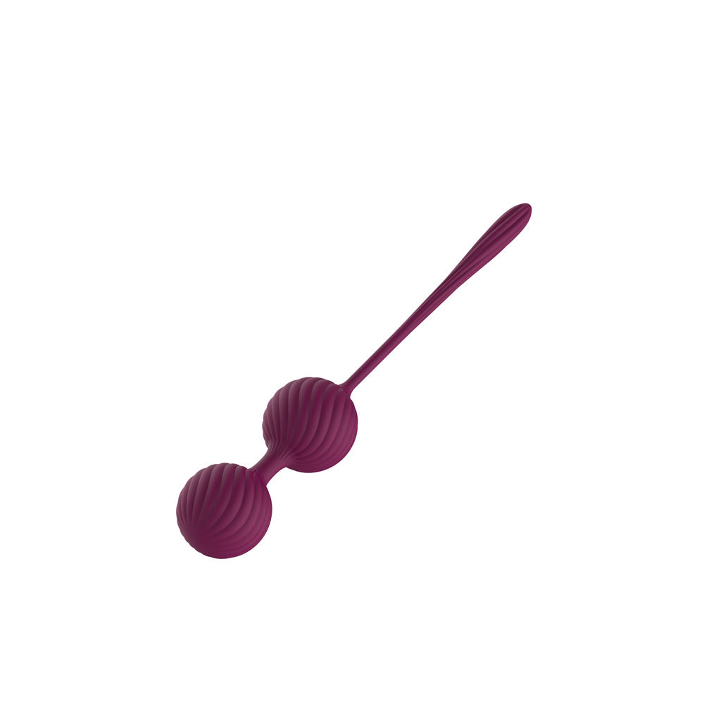 Passion Play Kegel Balls - Purple Dual Kegel Balls
