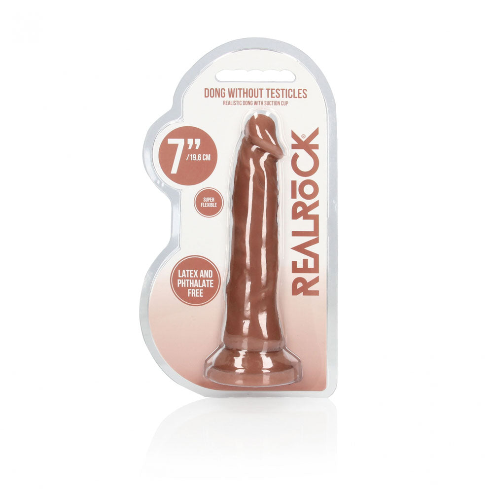 REALROCK 7'' Realistic Dildo - Tan - Tan 17.8 cm Dong