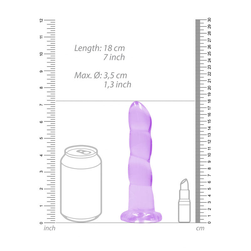 REALROCK Non Realistic Dildo With Suctio -