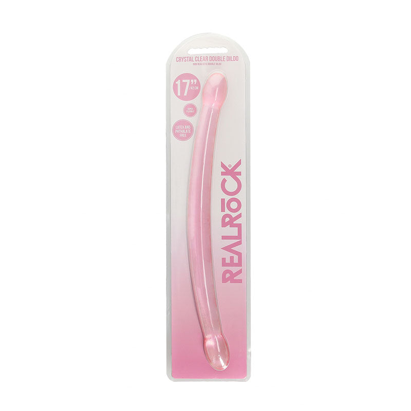REALROCK Non Realistic Double Dong 17'' - Pink 42 cm Double Dong