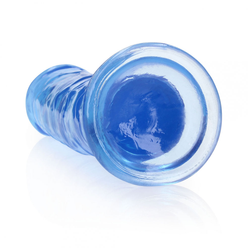 REALROCK 20 cm Straight Dildo - Blue - Blue 20 cm (8'') Dong