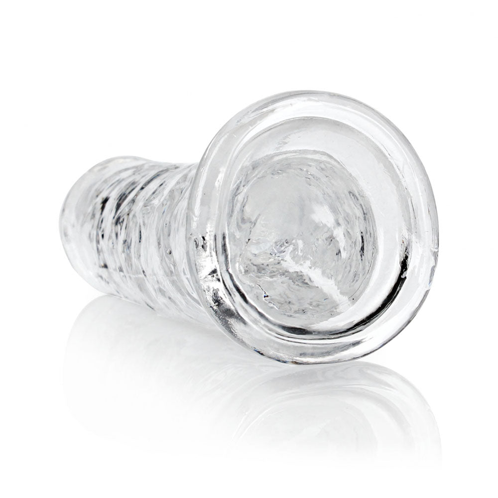 REALROCK 20 cm Straight Dildo - Transparent - Clear 20 cm (8'') Dong