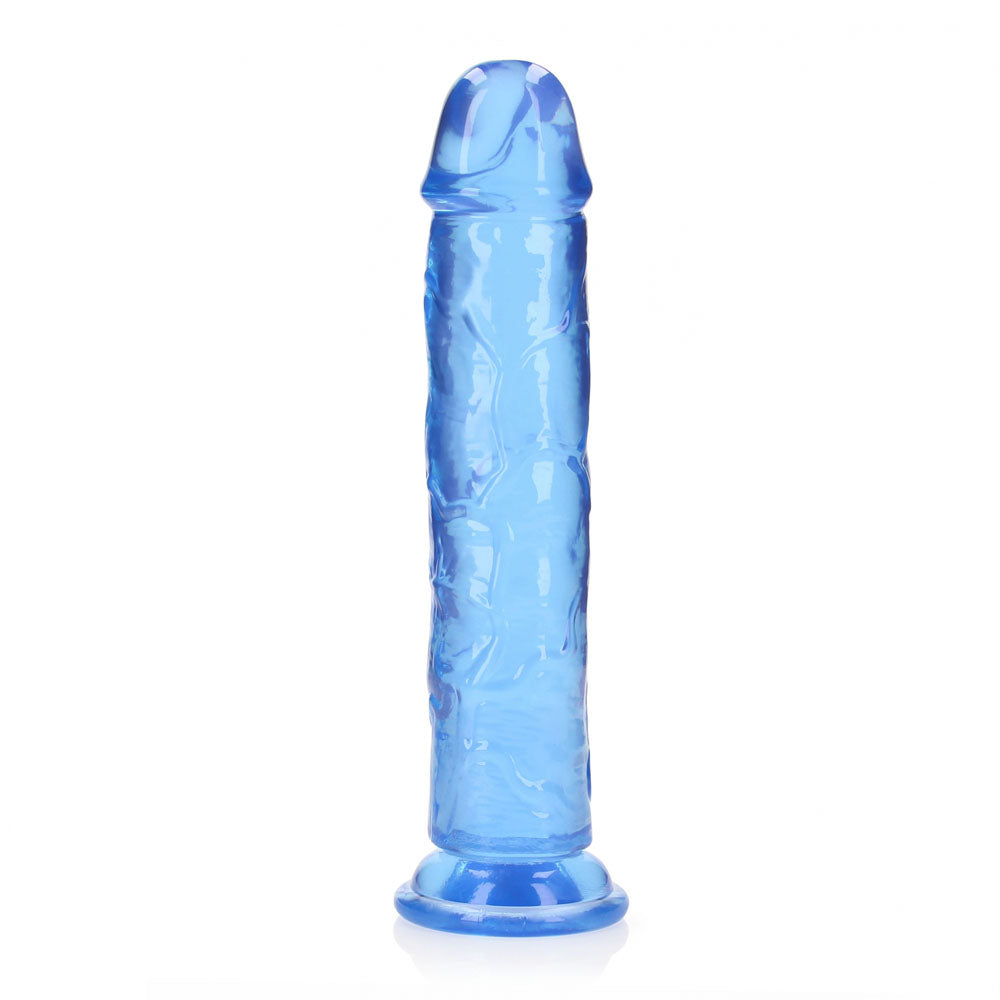 REALROCK 28 cm Straight Dildo - Blue - Blue 28 cm (10'') Dong
