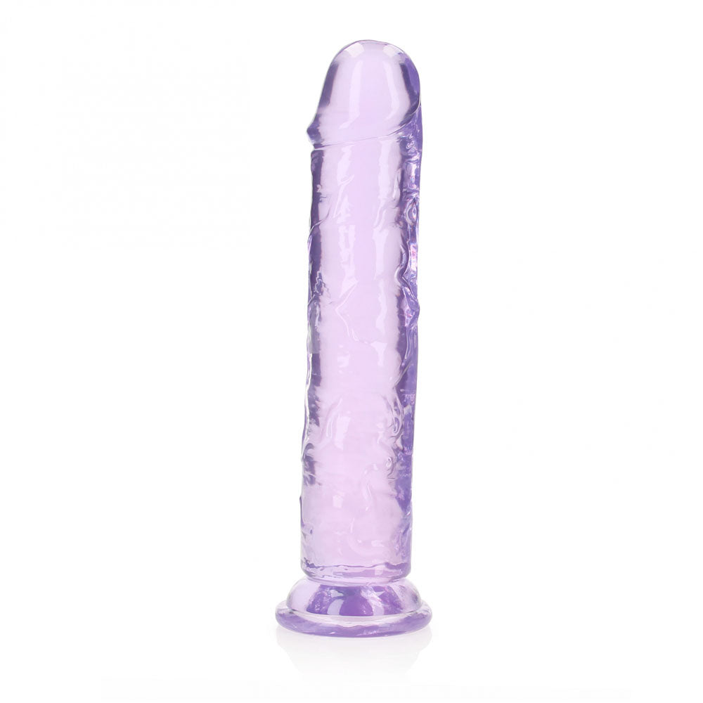 REALROCK 28 cm Straight Dildo - Purple - Purple 28 cm (10'') Dong