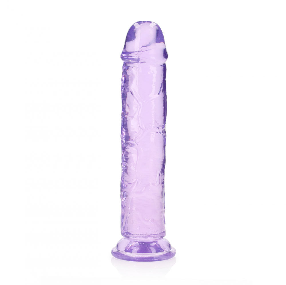 REALROCK 28 cm Straight Dildo - Purple - Purple 28 cm (10'') Dong