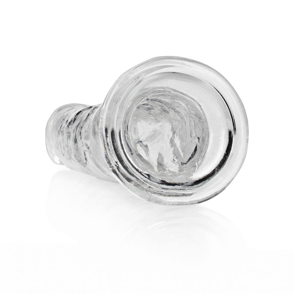 REALROCK 28 cm Straight Dildo - Transparent - Clear 28 cm (10'') Dong