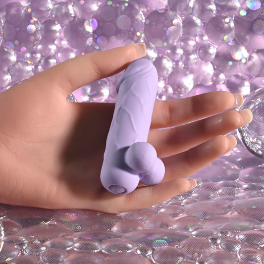 Selopa BALLSY BULLET - Purple 9.2 cm USB Rechargeable Bullet